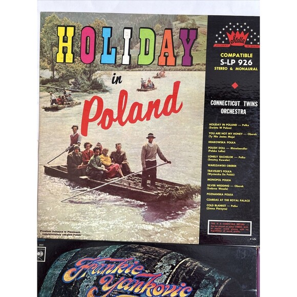 7 Vintage 50s 60s Polish & Ukrainian Polka 33 1/3 Hi-Fidelity Long Play Albums - Picture 6 of 16